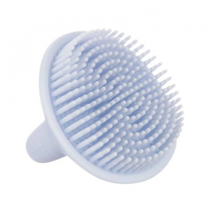 Jucarii pentru baie si accesorii - Perie de baie din silicon pentru baieti Canpol Babies 9/115, Albastru