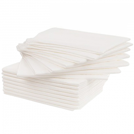 Aleze si chilotei scutec - Set 15 bucati protectie impermeabila pentru saltea 40 x 60 cm Akuku A0500, Alb