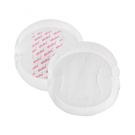 Absorbante pentru san - Absorbante autocolante pentru san 60 bucati Akuku A0160, Alb