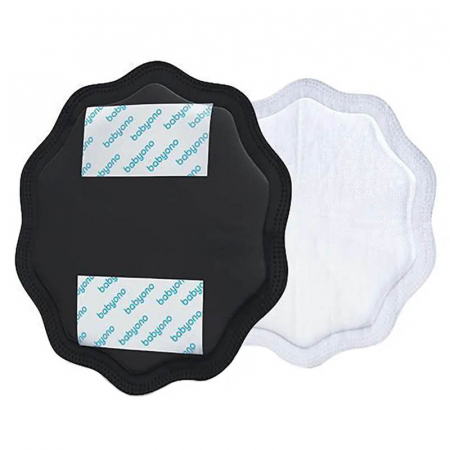 Absorbante pentru san - Tampoane pentru san 24 bucati Natural Nursing BabyOno 298/02, Negru