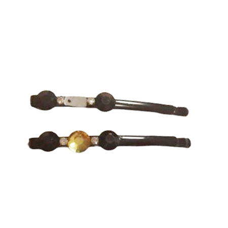 Accesorii par fetite - Set 2 agrafe de par pentru fete Mini Junior MJ130324-14, Multicolor