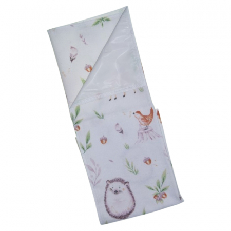 Aleze si chilotei scutec - Aleza impermeabila din bumbac 50 x 60 cm Sensillo AIMPS-14, Alb