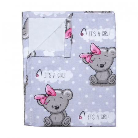 Igiena copiilor - Aleza impermeabila si refolosibila din bumbac 50 x 60 cm Sensillo 522613-5, Multicolor