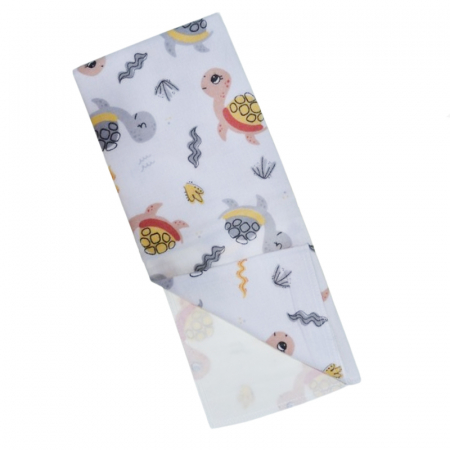Aleze si chilotei scutec - Aleza impermeabila si refolosibila din bumbac 50 x 60 cm Sensillo SILLO-09999, Multicolor