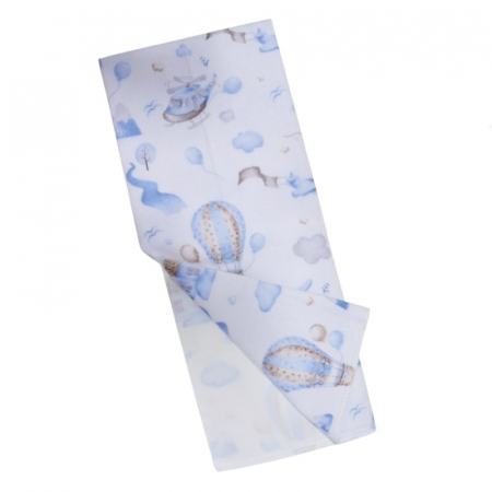 Aleze si chilotei scutec - Aleza impermeabila din bumbac 50 x 60 cm Sensillo AIMPS-04, Multicolor