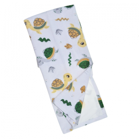 Aleze si chilotei scutec - Aleza impermeabila si refolosibila din bumbac 50 x 60 cm Sensillo SILLO-08072024, Multicolor