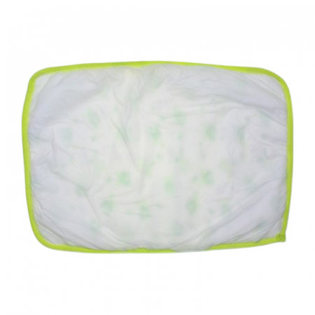 Aleza impermeabila si refolosibila din bumbac, 60 x 40 cm pentru bebe, Mini Junior ALZ0109V, Verde [1]