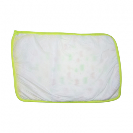 Aleza impermeabila si refolosibila din bumbac, 60 x 40 cm pentru bebe, Mini Junior ALZ0109V2, Verde [2]
