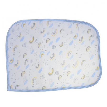 Aleze si chilotei scutec - Aleza impermeabila si refolosibila din bumbac  pentru copii Mini Junior PL131, Albastru
