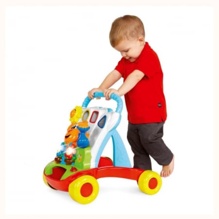 Antepremergator 2 in 1 pentru baieti Chicco Gym 109340, Multicolor [2]