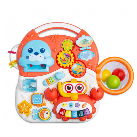 Antepremergator si masuta de joaca 2 in 1 pentru copii Toyz Sparq 387185, Multicolor [3]