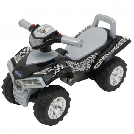 Masini si vehicule pentru copii - ATV actionat cu picioarele pentru copii Baby Mix M12932-B, Negru