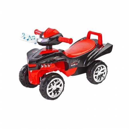 ATV pentru copii Mini Raptor 2 x 1,5 V Caretero MQRROU, Rosu [4]