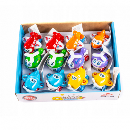 Avion pe roti pentru copii Midex 622-F-4, Albastru [1]