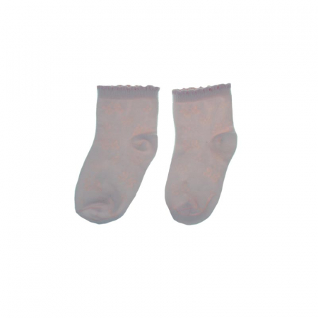 Sosete bebelusi si copii - Sosete pentru fete Milusie B2258R-9-10 cm, Roz
