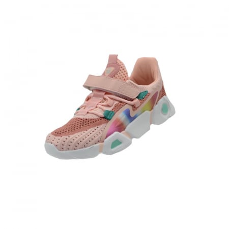Adidasi fete - Pantofi sport pentru fete Bessky B55-4B-32, Roz