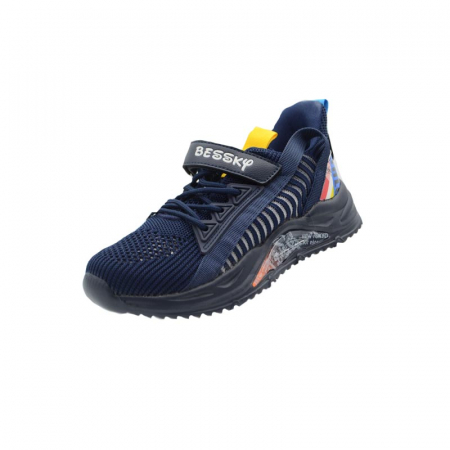 Adidasi baieti - Pantofi sport pentru baieti Bessky B716-3C-32, Bleumarin