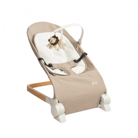 Joaca, activitati si ambalaje - Balansoar ergonomic, reglabil in 3 pozitii Pine Caretero 397887, Maro