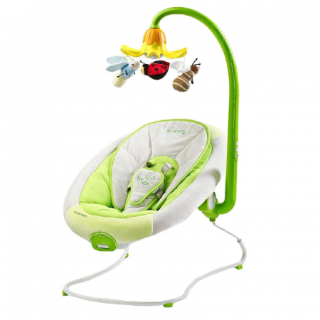 Joaca, activitati si ambalaje - Balansoar pentru copii Caretero Blossom BLS1 V, Verde