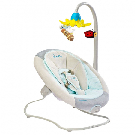 Balansoar pentru copii Caretero Blossom BLS1G, Gri [1]