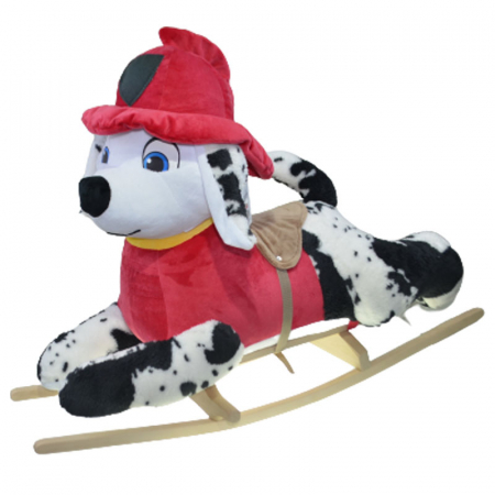 Balansoare si leagane - Balansoar Paw Patrol Marshall pentru copii Akra 789014-1, Rosu
