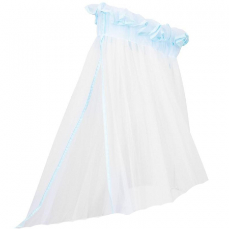 Baldachin patut bebe - Baldachin pentru patut 150 x 250 Belisima 047A, Albastru
