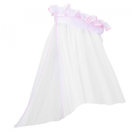 Baldachin patut bebe - Baldachin pentru patut 150 x 250 Belisima 047R, Roz