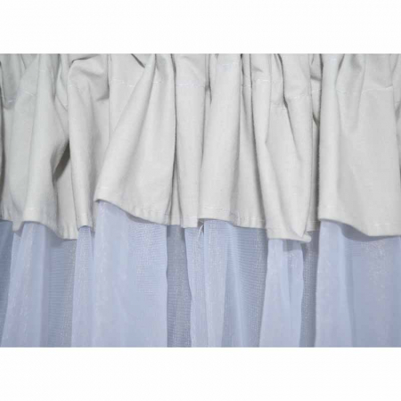 Baldachin pentru patut 400 x 170 cm MimiNu 146438-5, Bej [2]