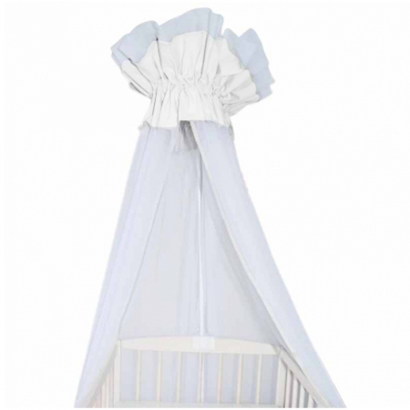 Baldachin patut bebe - Baldachin pentru patut 400 x 170 cm MimiNu 146438-6, Alb