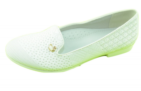 Pantofi fete - Pantofi eleganti pentru fete Kellaifeng TZ150-32, Alb