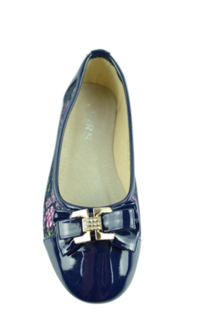 Pantofi fete - Pantofi eleganti pentru fete MRS 8128-24BL-30, Bleumarin