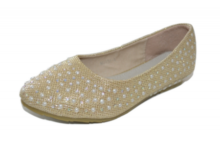 Pantofi eleganti pentru fete MRS M9936-AA-33, Auriu [0]