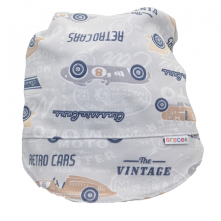 Caciuli si palarii de vara baieti - Bandana pentru baieti Gracek GR2505G, Gri