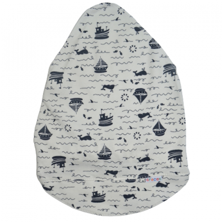 Bandana pentru baieti Gracek GR2505AL-46, Alb [1]