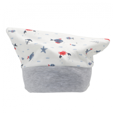 Caciuli si palarii de vara baieti - Bandana pentru baieti Mini Junior GR71256, Gri
