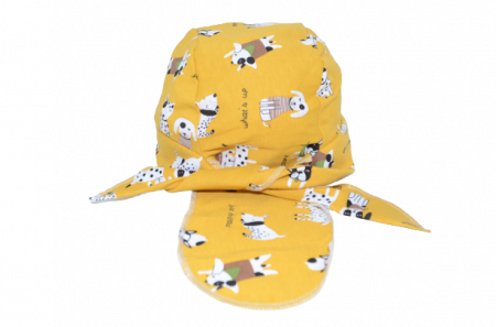 Bandana pentru baieti Mini Junior BPB85, Galben [2]