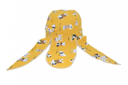 Bandana pentru baieti Mini Junior BPB85, Galben [1]