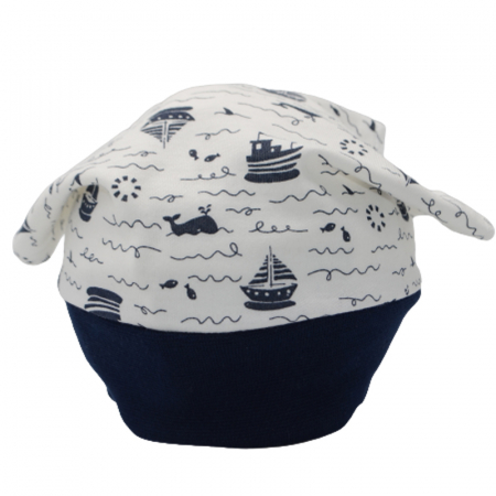 Caciuli si palarii de vara baieti - Bandana pentru baieti Mini Junior GR71262, Bleumarin