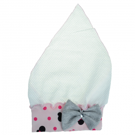 Caciuli si palarii de vara fete - Bandana pentru fete Mini Junior BDN-2, Roz
