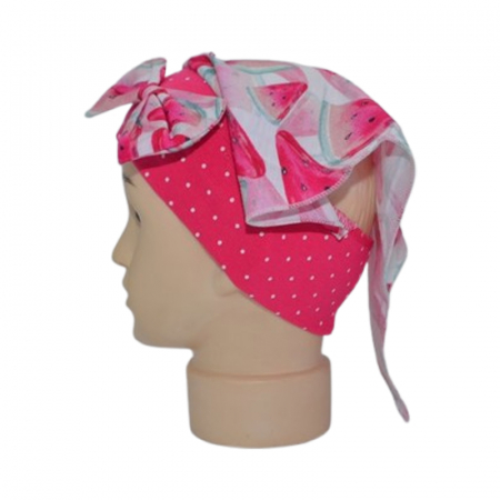 Caciuli si palarii de vara fete - Bandana pentru fete, Mini Junior, BF1306PF, Fucsia