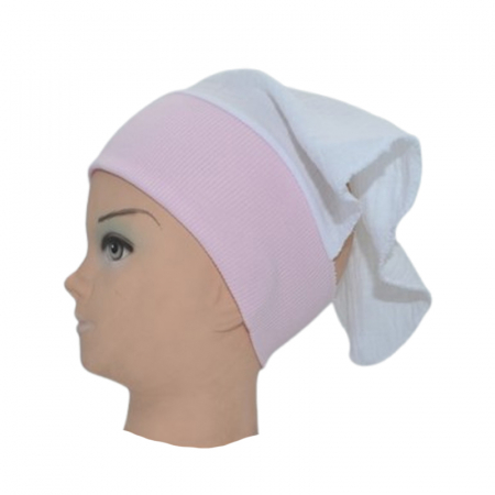 Caciuli si palarii de vara fete - Bandana pentru fete, Mini Junior, BND1306BR, Roz
