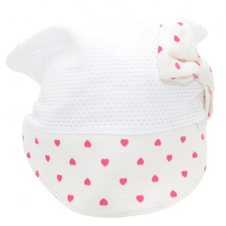 Caciuli si palarii de vara fete - Bandana pentru fete Mini Junior GR715330, Alb