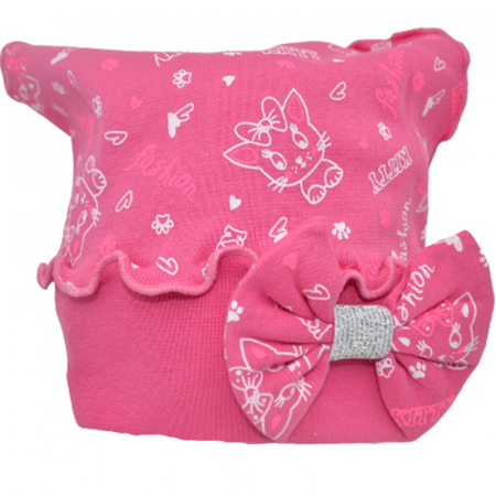 Caciuli si palarii de vara fete - Bandana pentru fete Mini Junior MJ5115R, Roz