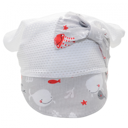 Caciuli si palarii de vara fete - Bandana pentru fete Mini Junior GR715355, Gri