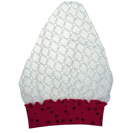 Caciuli si palarii de vara fete - Bandana pentru fete Mini Junior PLL-21, Rosu