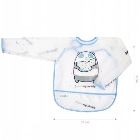 Baveta cu maneca lunga Akuku A0517, Albastru [1]