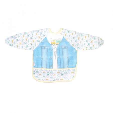 Bavete - Baveta cu maneca lunga Mini Junior MJM-18, Galben