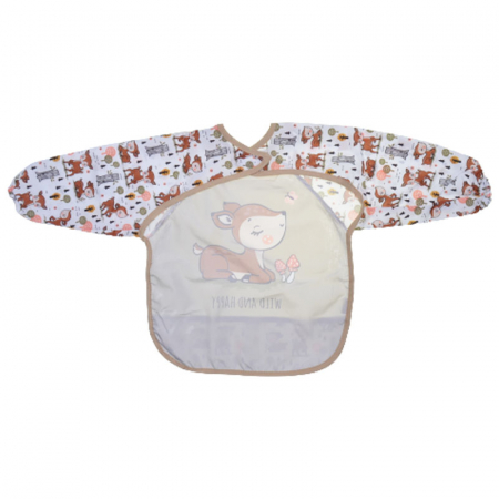 Baveta cu maneca lunga pentru copii Mini Junior 040823-2, Multicolor [1]