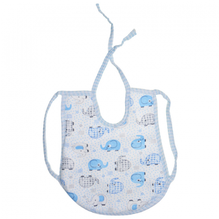 Bavete - Baveta impermeabila pentru bebelusi, Mini Junior 250623-15, Albastru