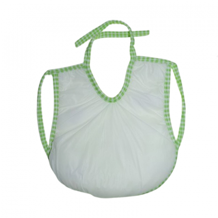 Baveta impermeabila pentru bebelusi, Mini Junior BVT-MJ01, Verde [1]